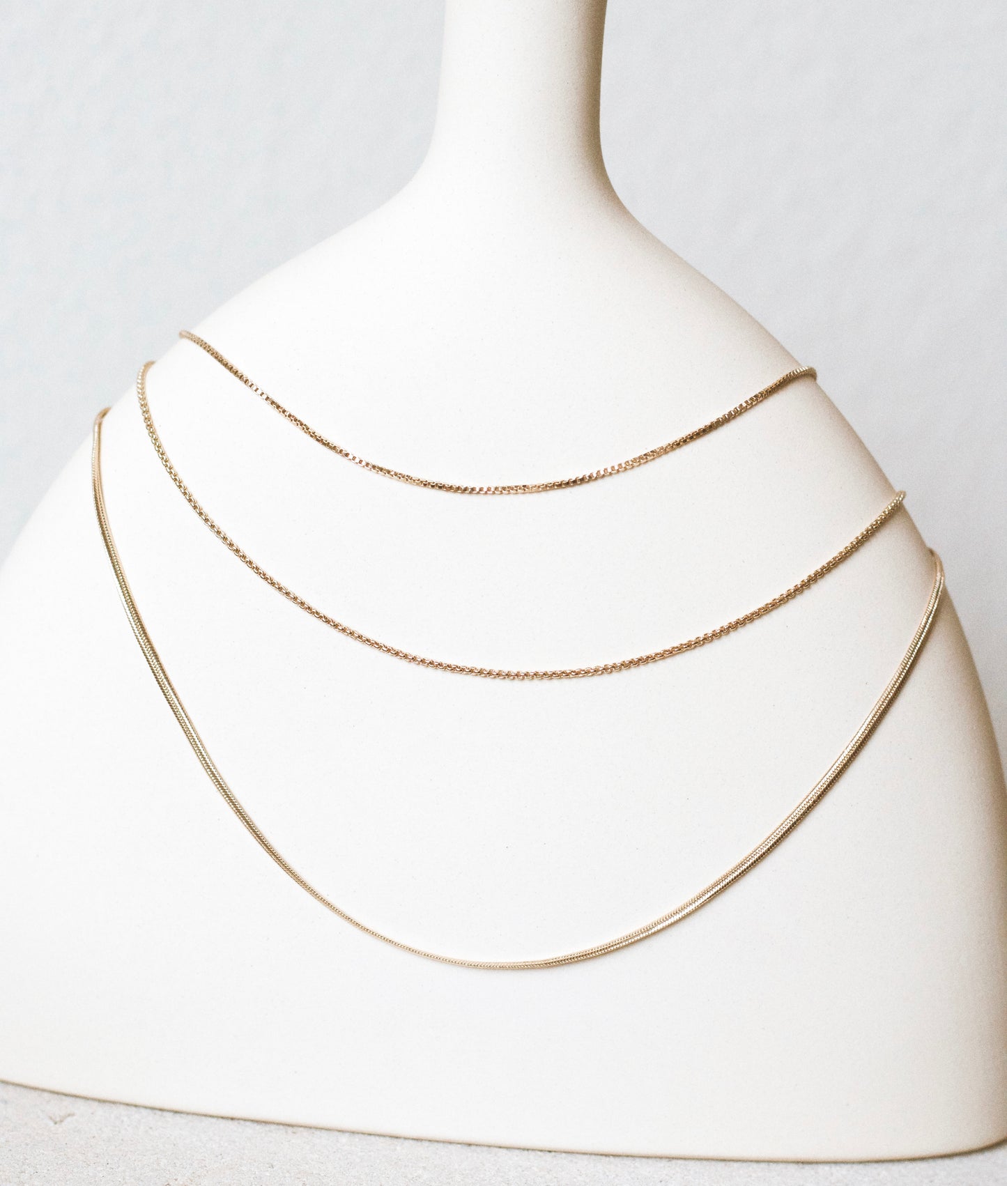 The Jennifer Snake Chain Layered Necklace