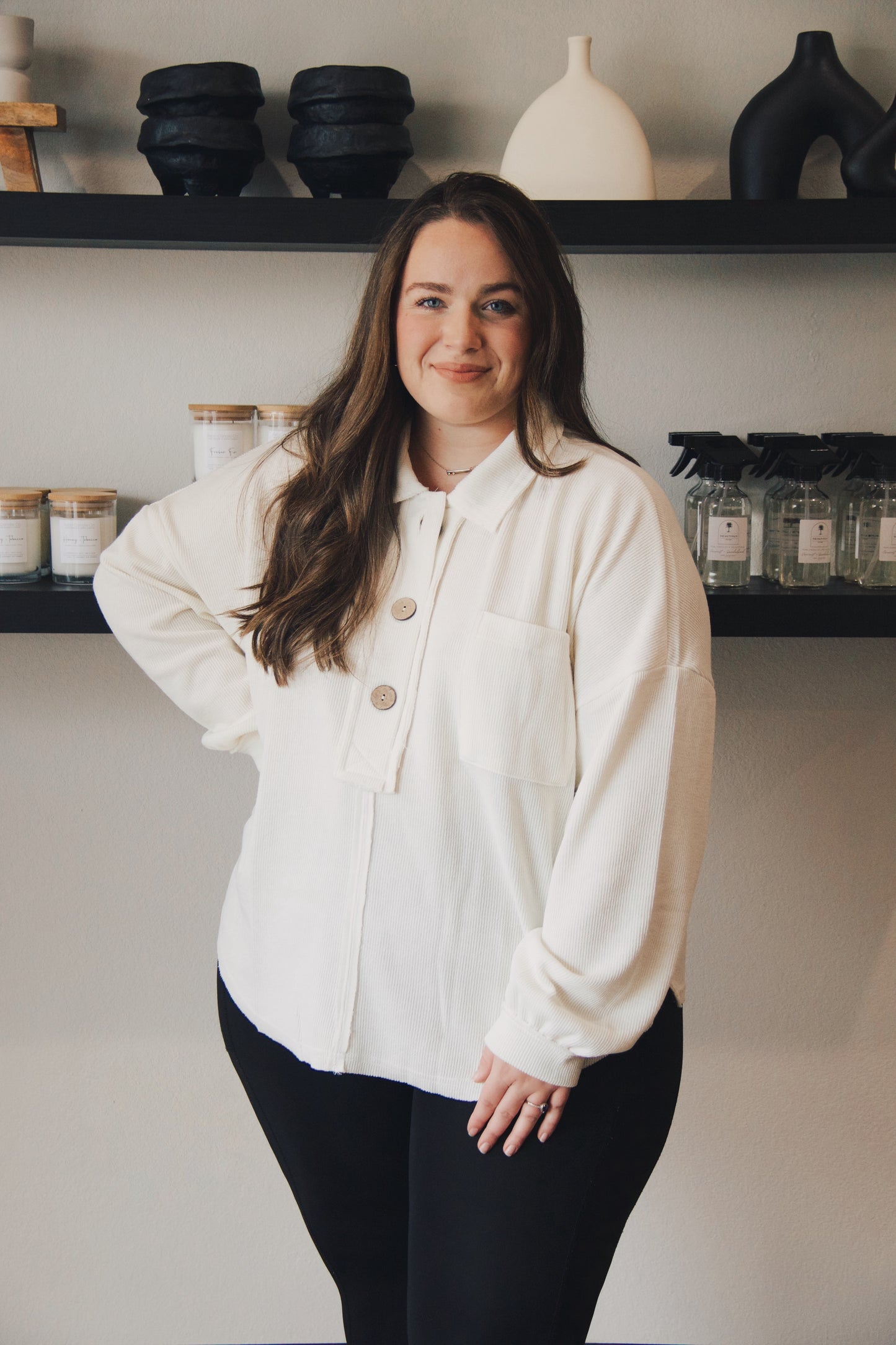 Beach Bonfire Sweater- Ivory- Curves
