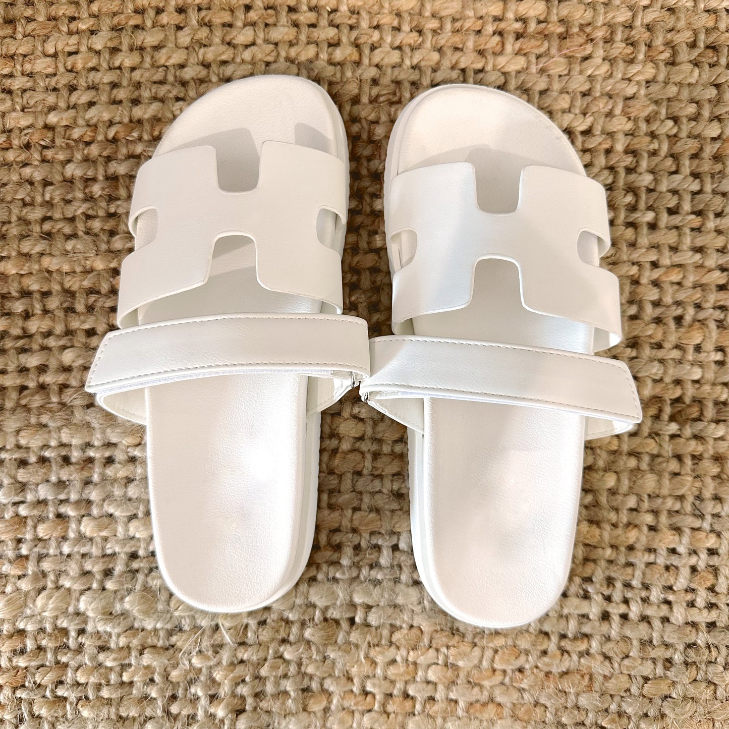 The Delilah Sandals- White