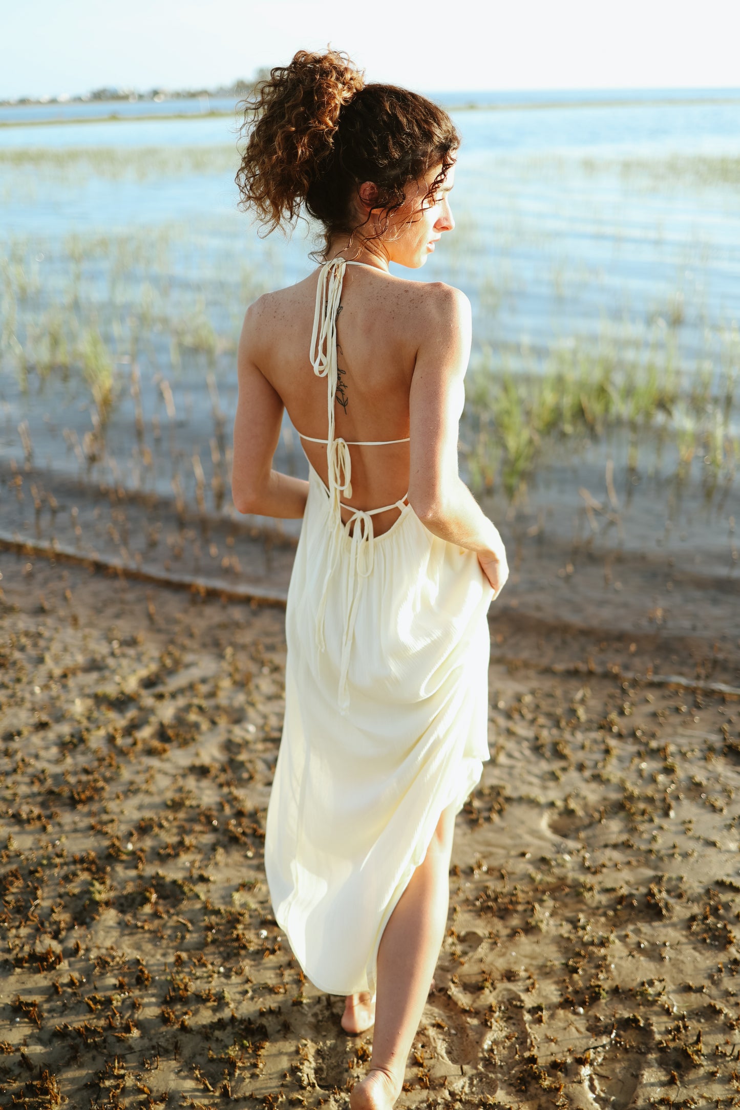 The Sunnie Midi Dress- Yellow
