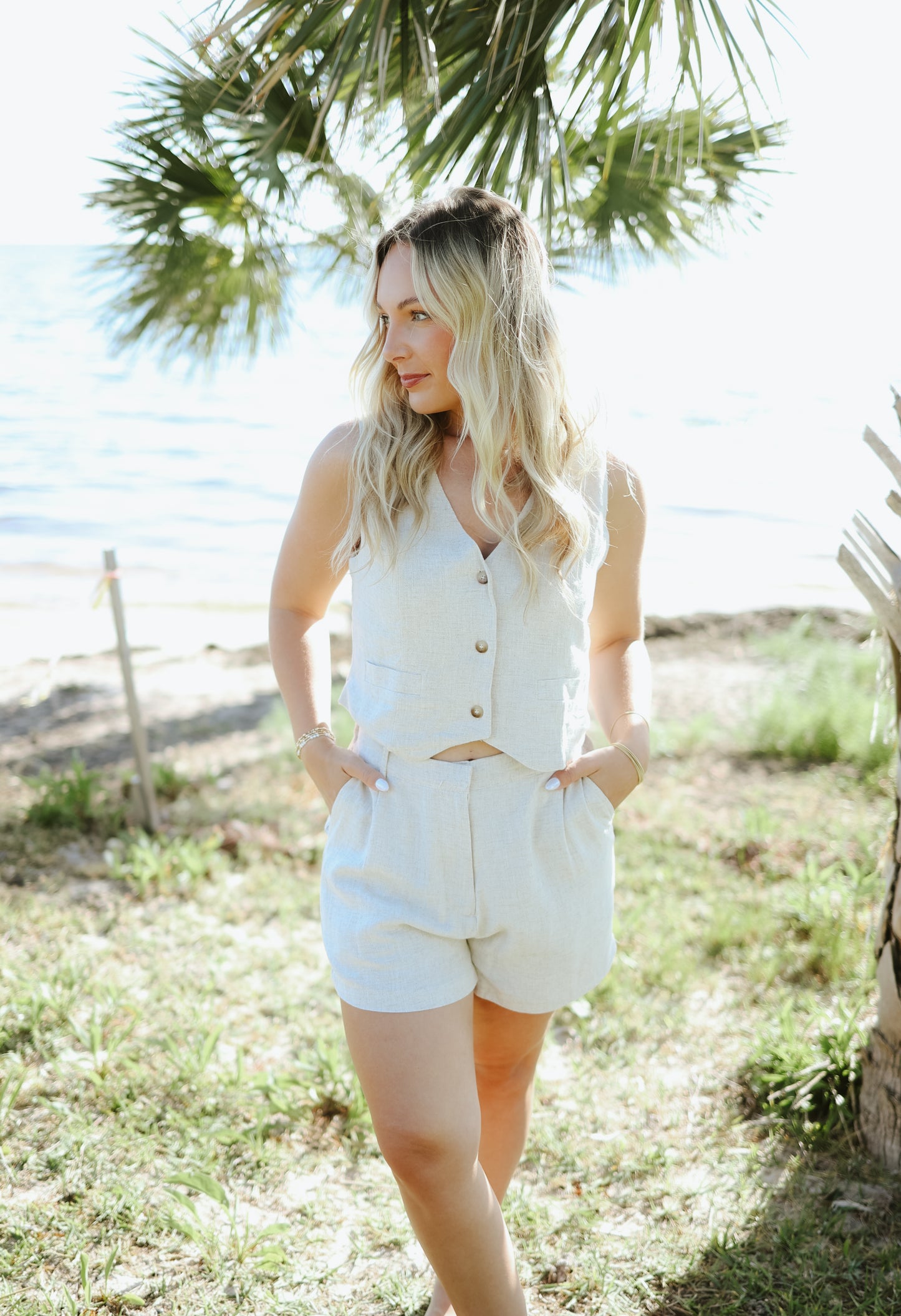 The Makayla Linen Shorts