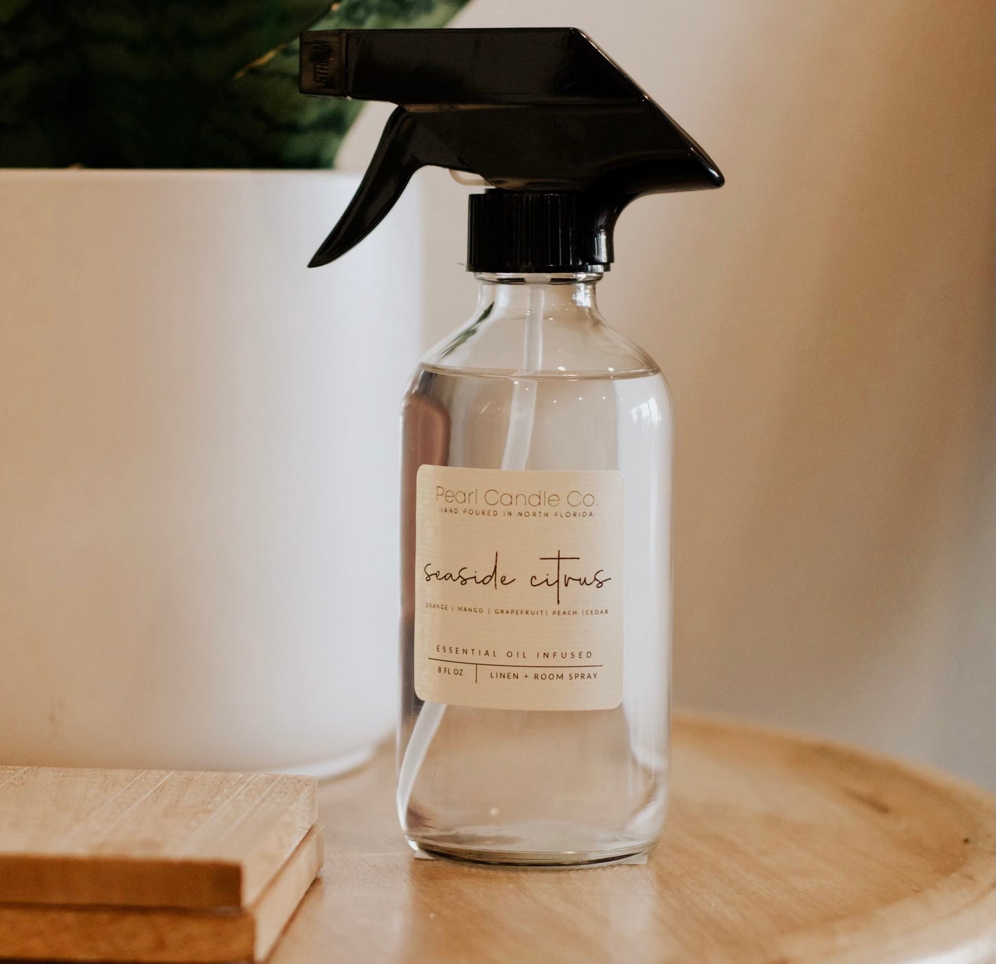 Pearl Candle Co | Room + Linen Spray | Seaside Citrus