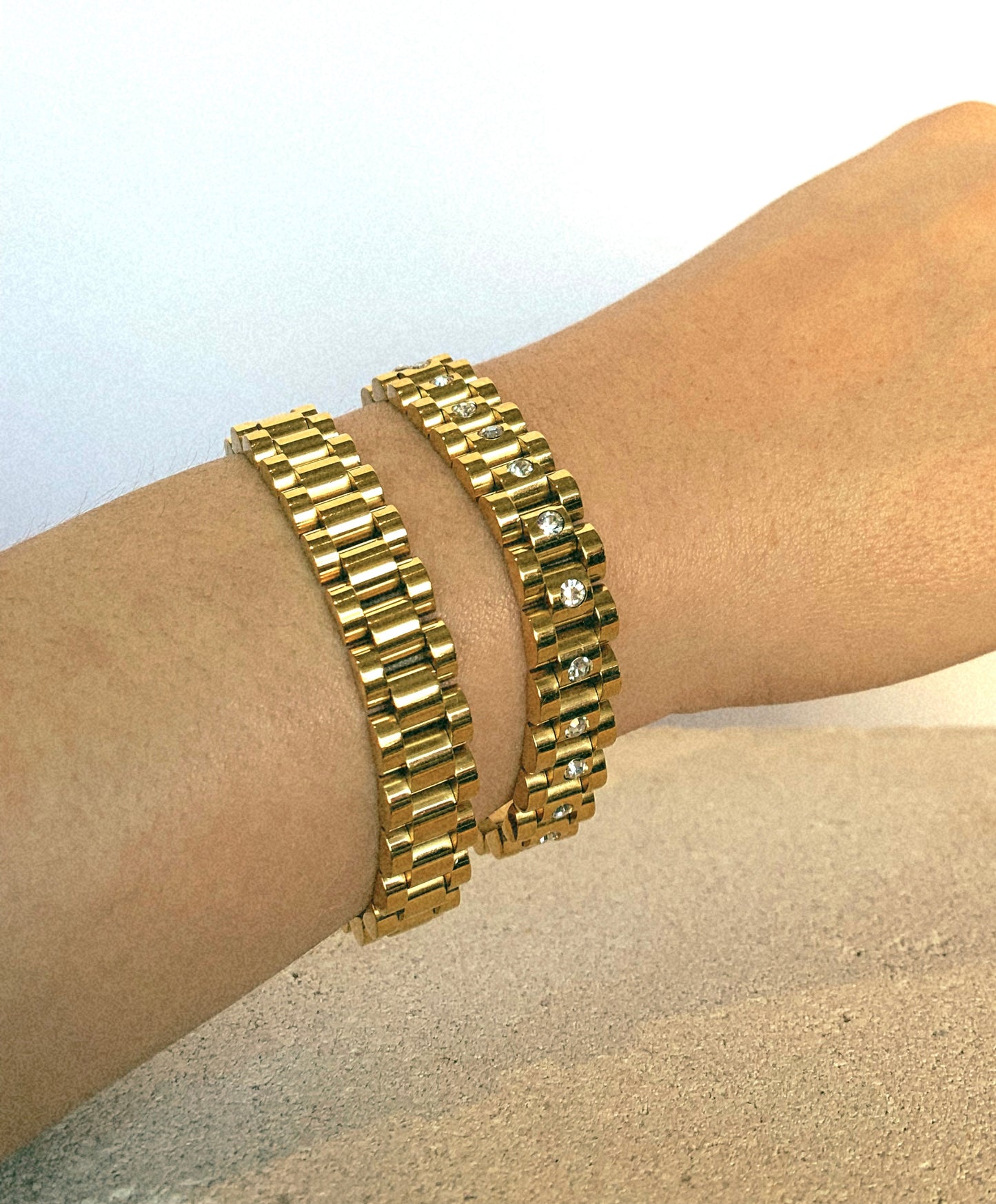 CHANSUTTPEARLS- Diamond Gold Bracelet