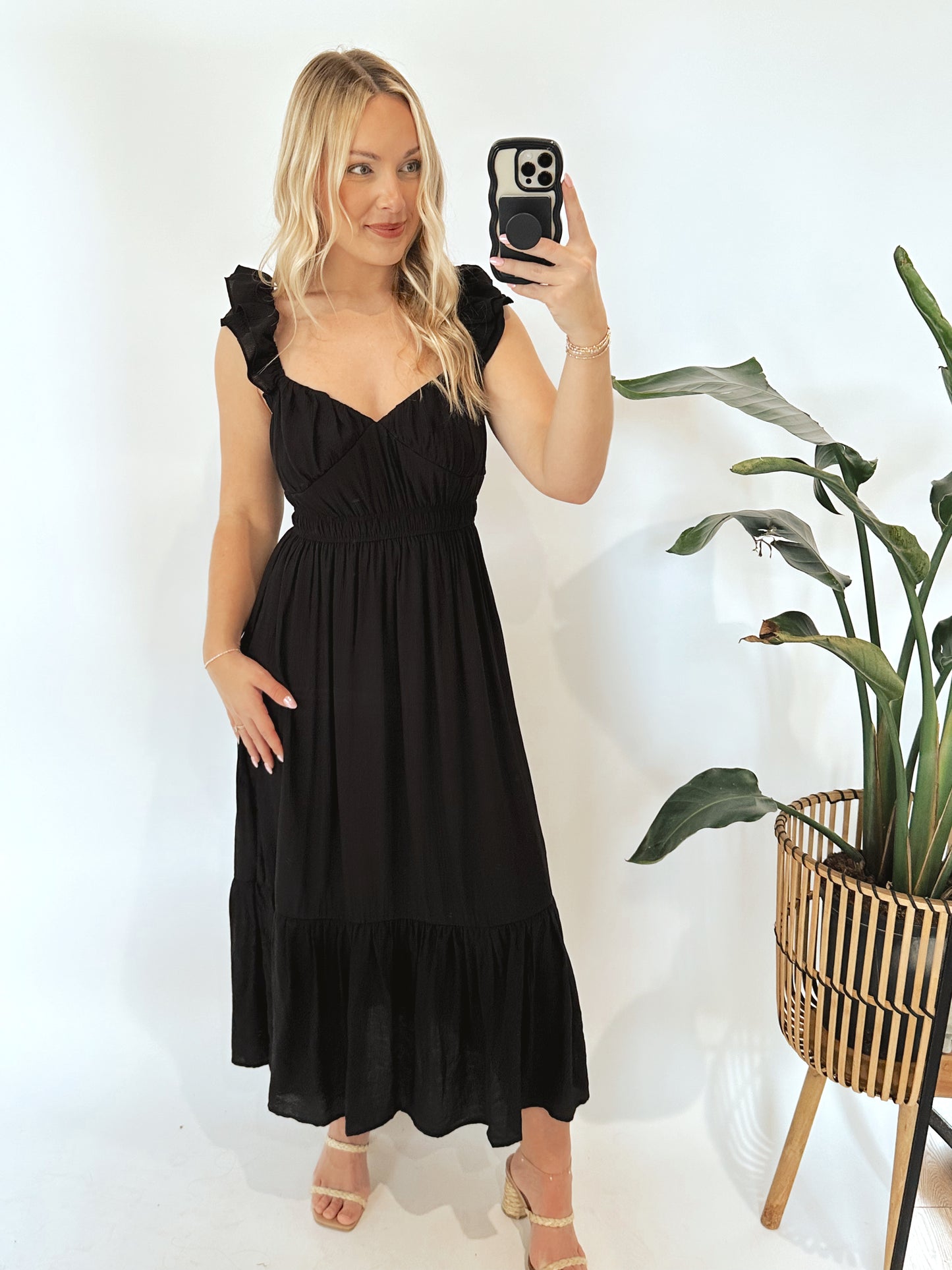 Isn't She Lovely Maxi- Black