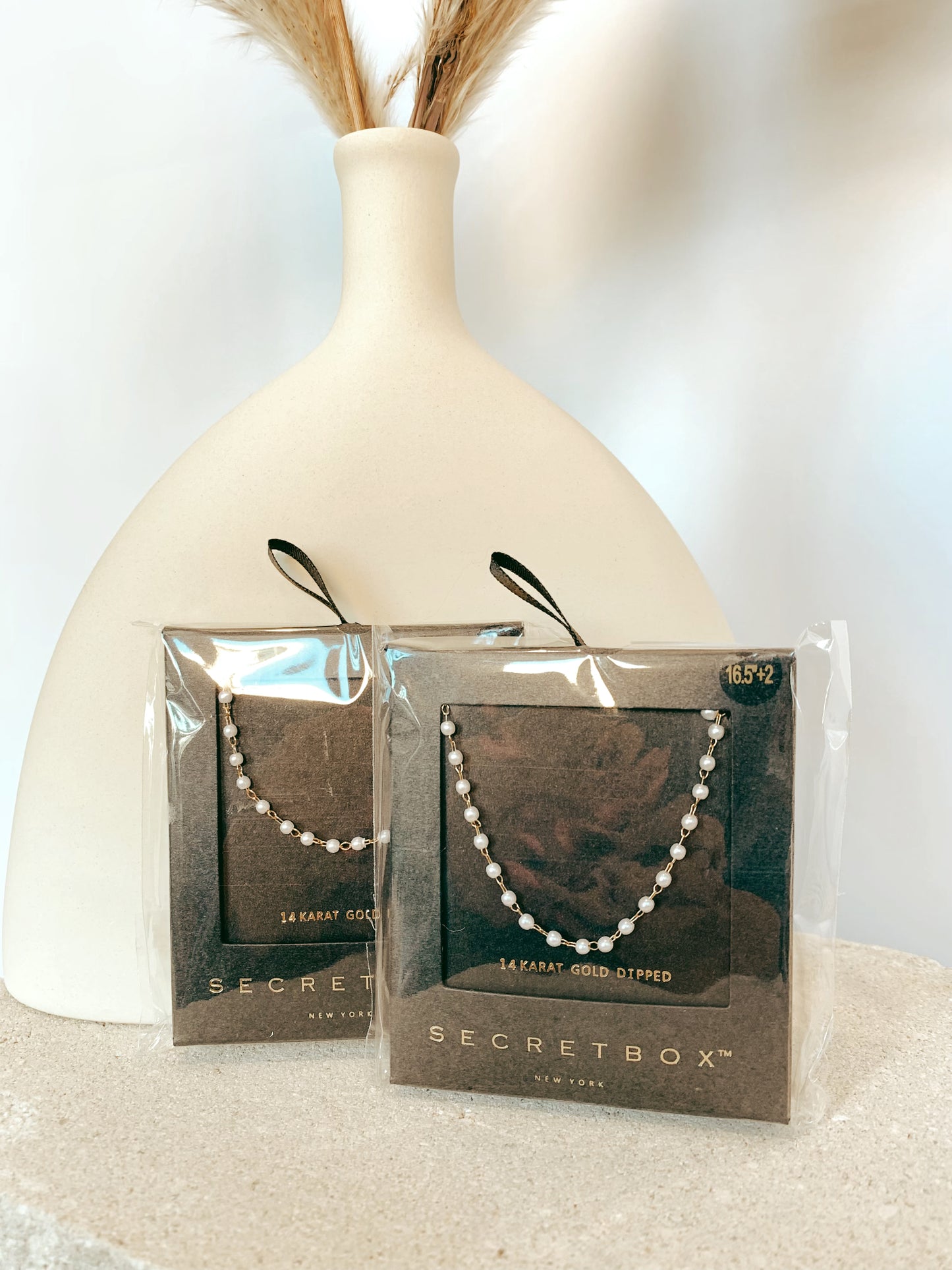 Secret Box Pearl Necklace