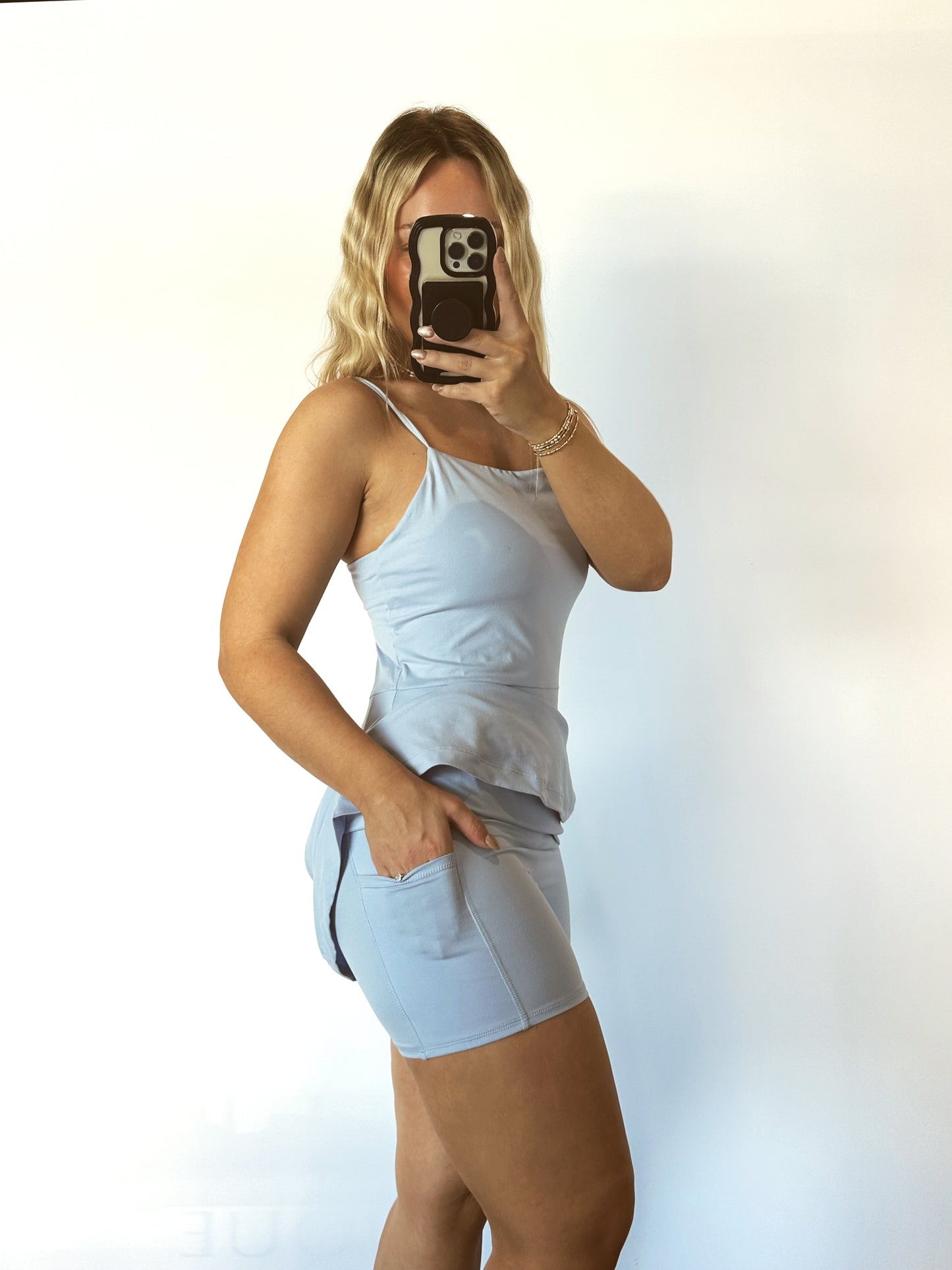 Country Club Days Tennis Dress- Blue
