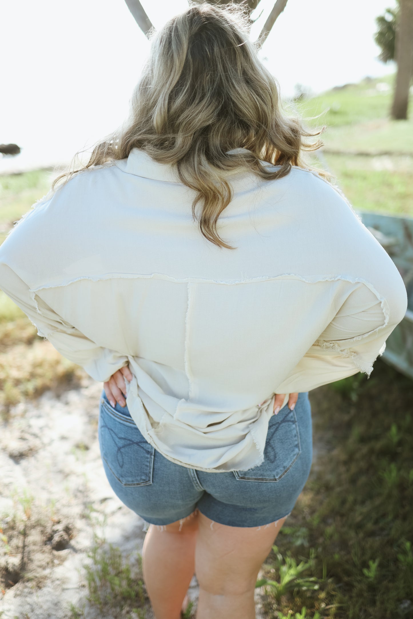 The Delilah Button Up Blouse