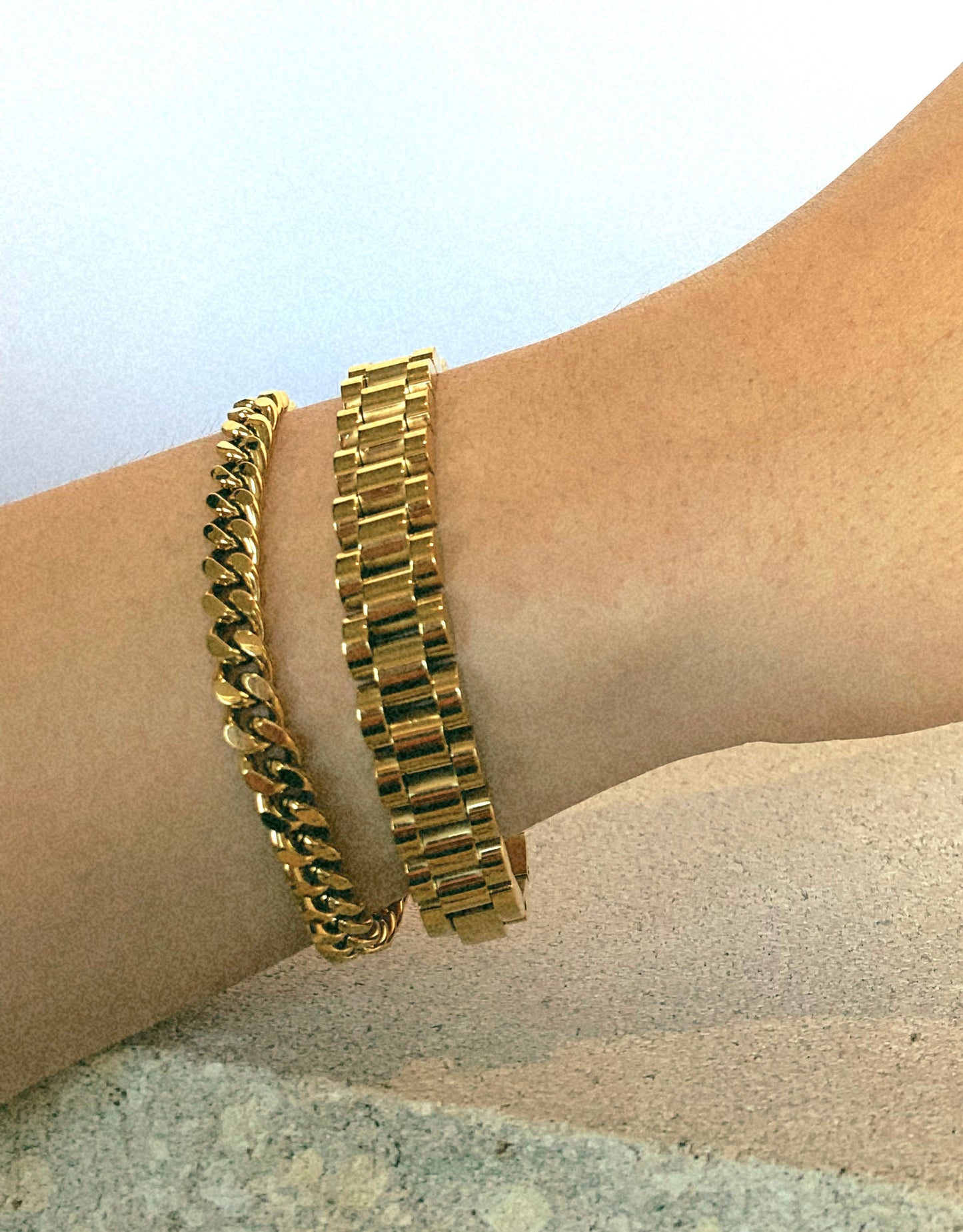 CHANSUTTPEARLS- The Nellie Bracelet Gold