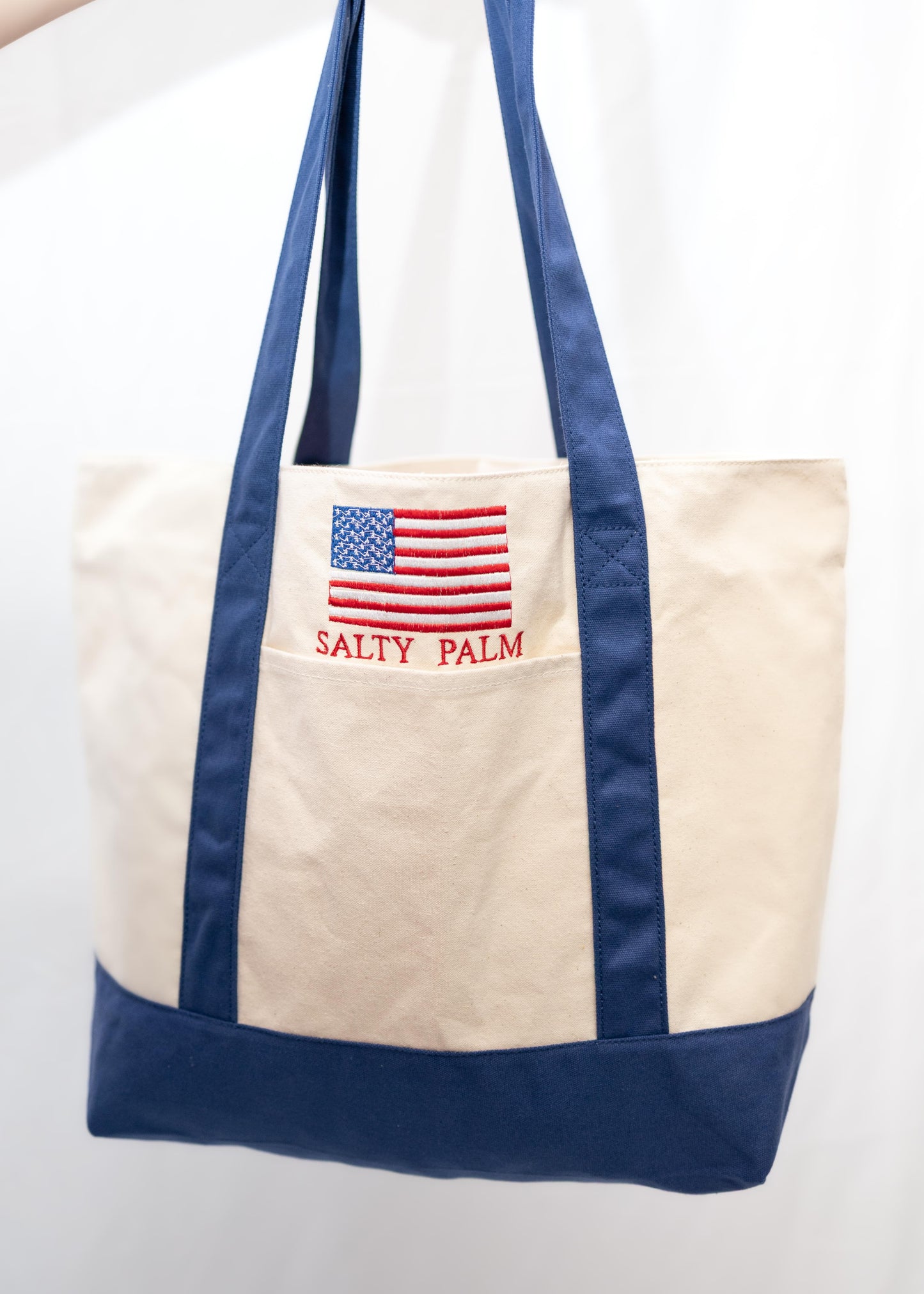 The Salty Palm Boat Tote
