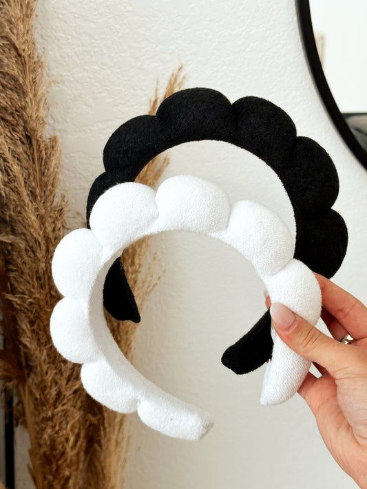 Bubble Headband- White