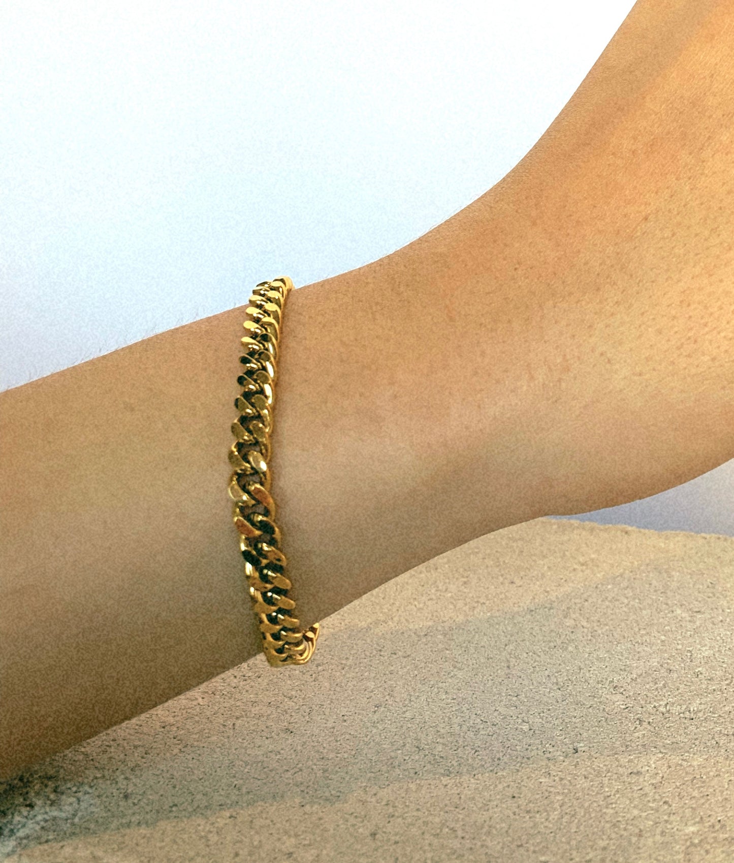 CHANSUTTPEARLS- Braided Gold Bracelet