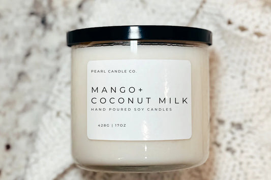 Pearl Candle Co | 3 Wick Candle | Cabana Boy