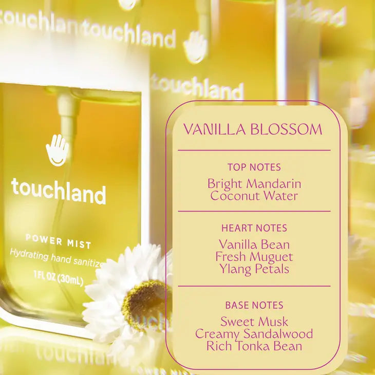 Touchland Hand Sanitizer- Vanilla Blossom