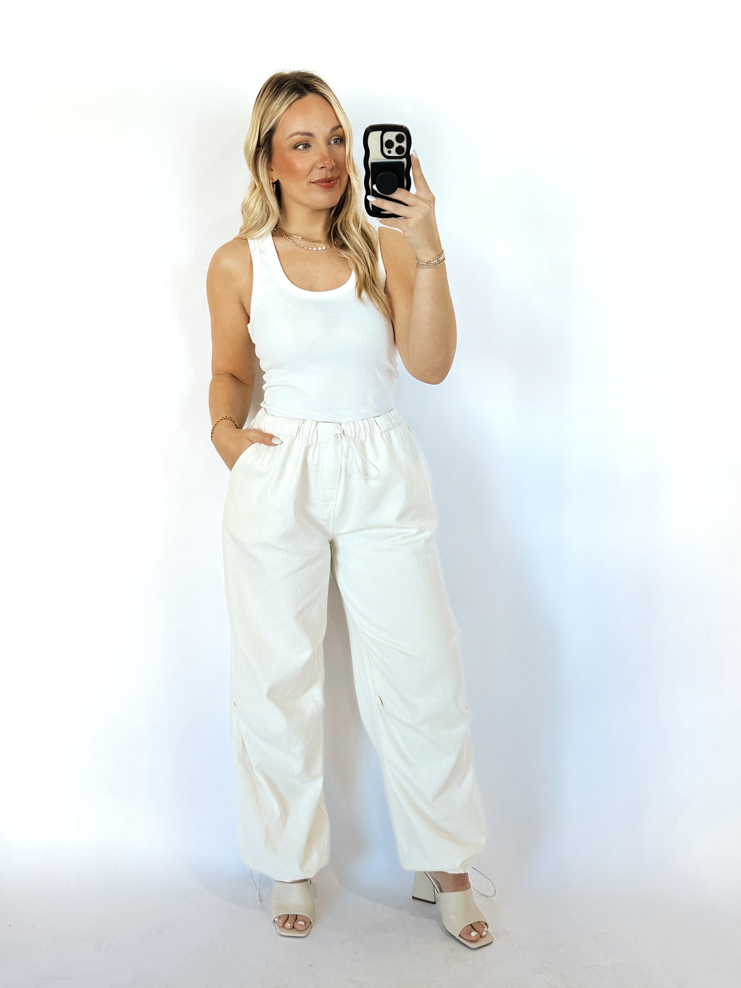 The Nixie Pants- Cream