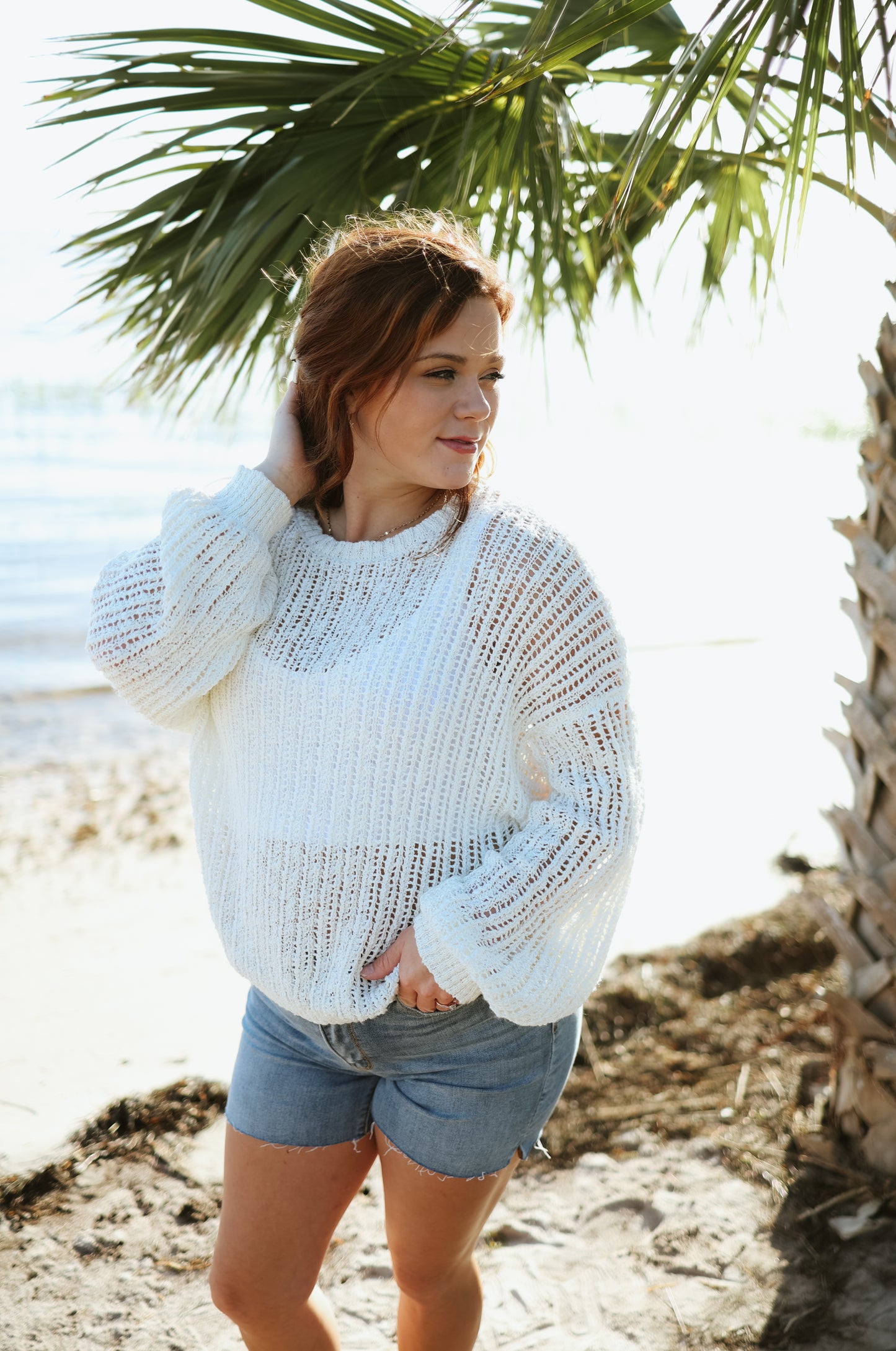 The Elizabeth Crochet Pullover