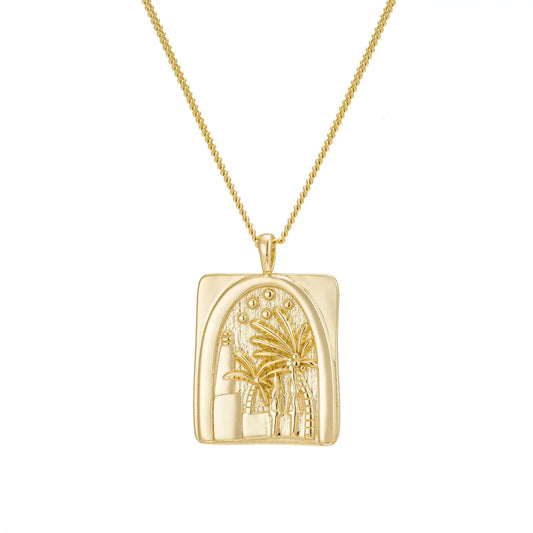 The Salty Palm Necklace