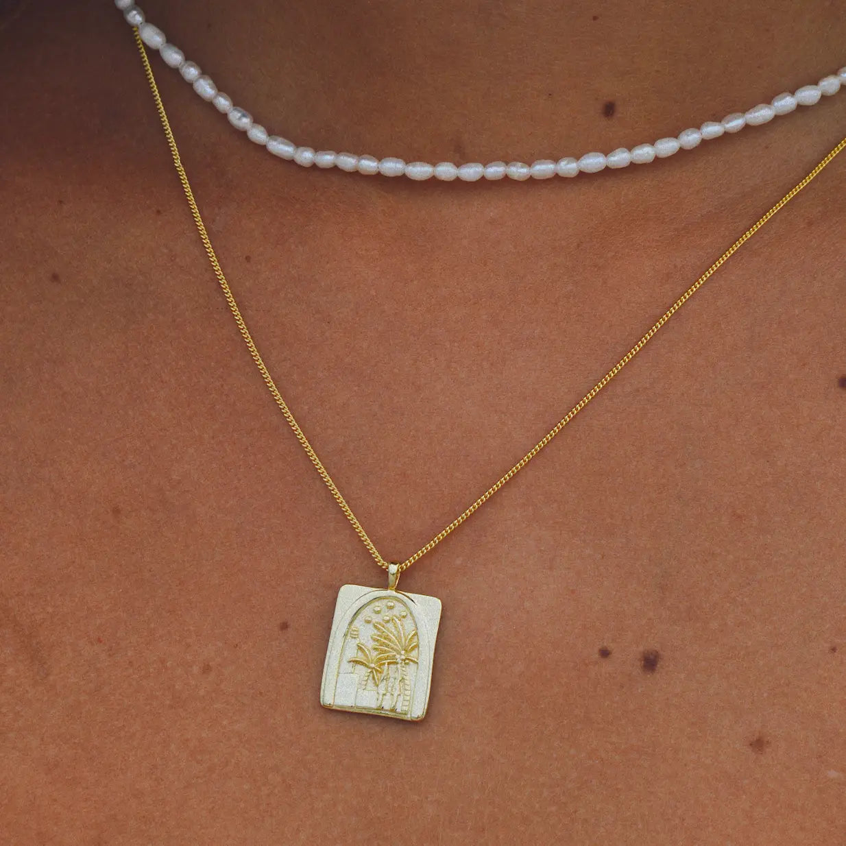 The Salty Palm Necklace
