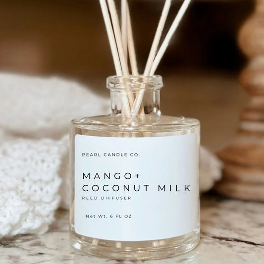 Pearl Candle Co | Reed Diffuser | Cabana Boy